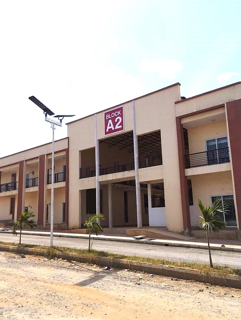 Two storey shopping centre in Lugbe, Abuja